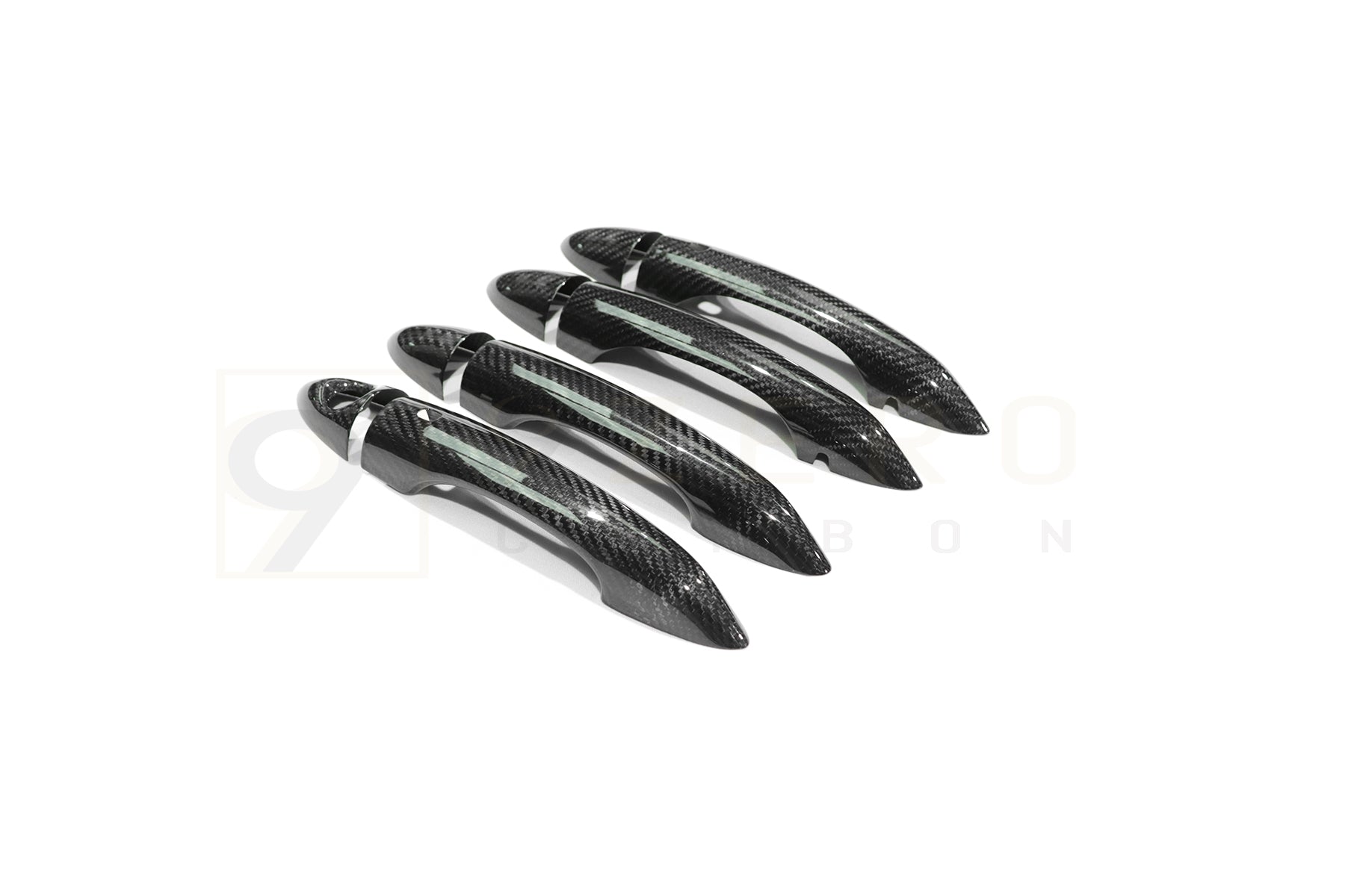 CARBON FIBER DOOR HANDLE COVERS (ALFA ROMEO GIULIA/STELVIO 2.0L & 2.9L QV)