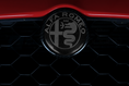 Load image into Gallery viewer, CARBON FIBER ALFA ROMEO FRONT EMBLEM COVER (ALFA ROMEO GIULIA 2.0L & GIULIA 2.9L QV)
